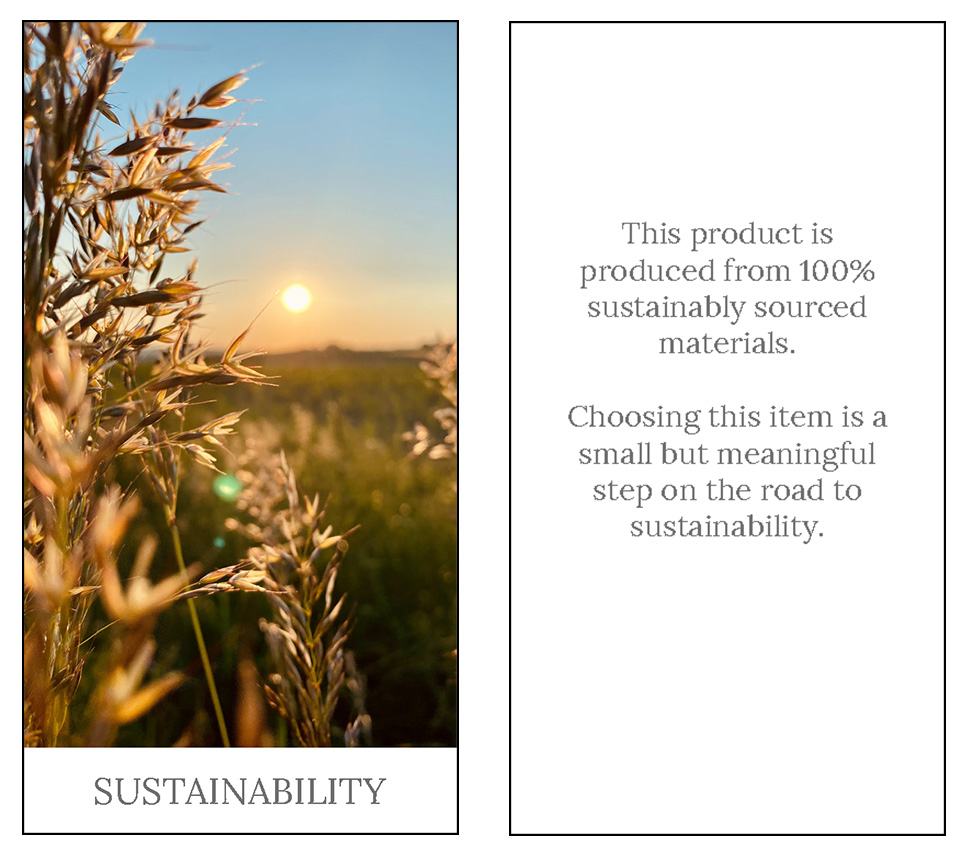 Sustainables Hangtag 2